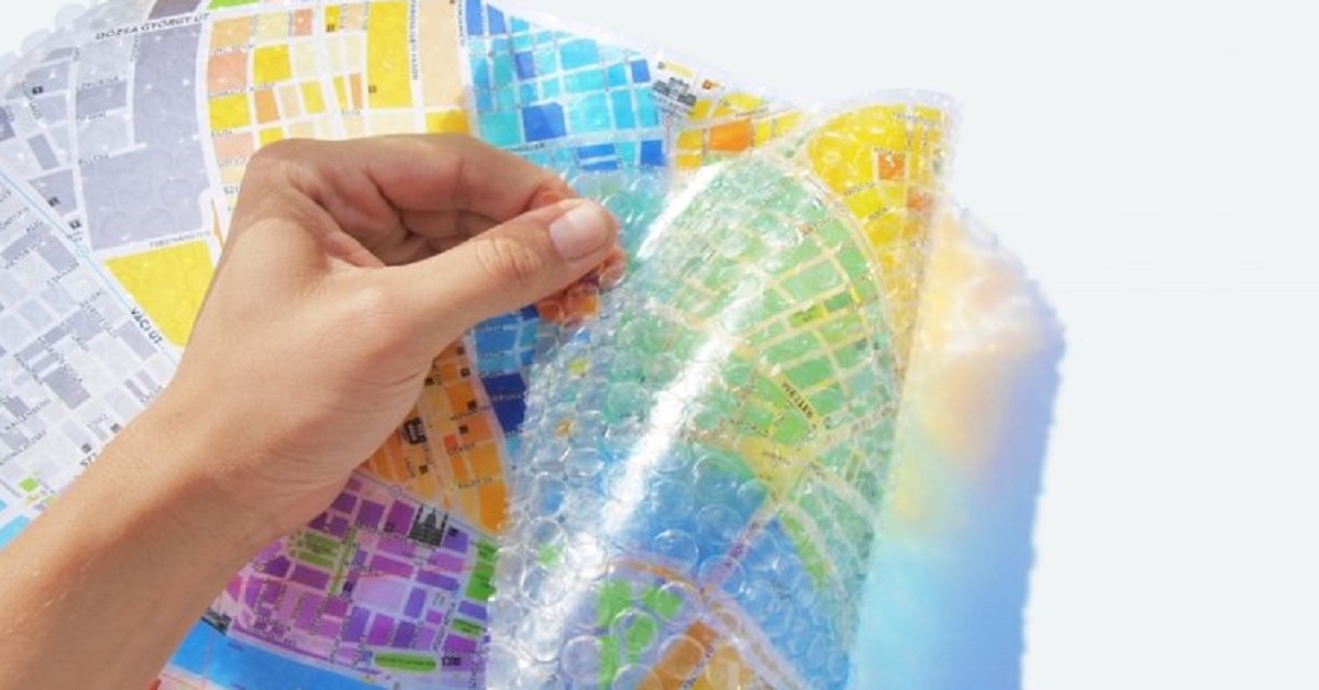 不是泡泡控也會淪陷的旅行新玩法！「泡泡紙地圖」讓旅行更療癒 泡泡紙、地圖、PopMap、EggMap、Sator Space