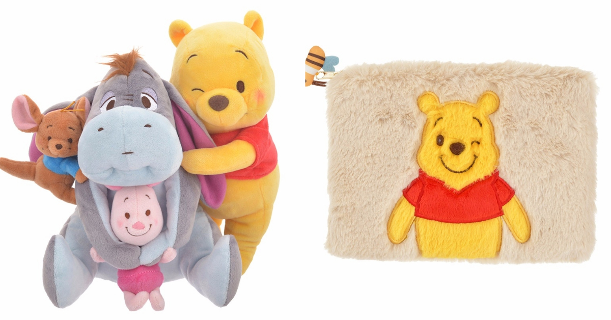 啾咪維尼療癒登場！日本迪士尼再推微笑系列商品萌殺粉絲們的心 迪士尼、秋天、毛茸茸、玩偶、小熊維尼