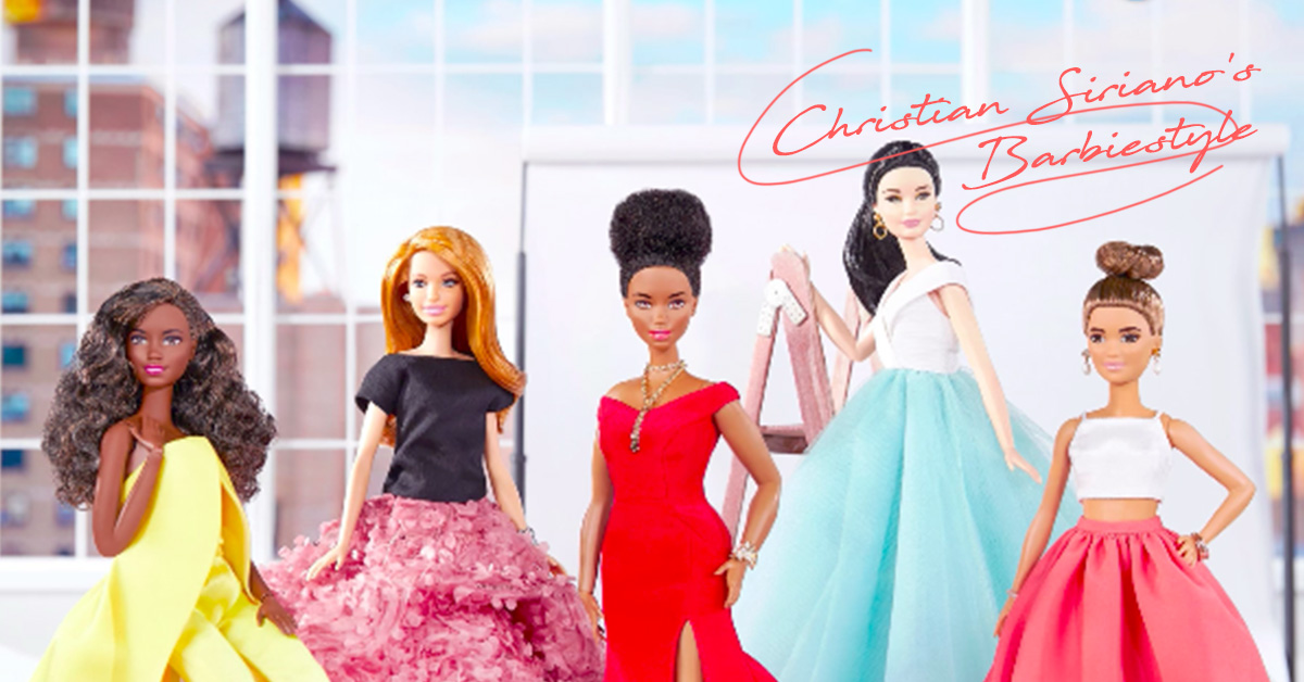 寬胯大臀也能驚豔紅毯！最新款芭比讓女人拿回美麗的主導權 芭比、csiriano、barbiestyle、Christian Siriano、服裝