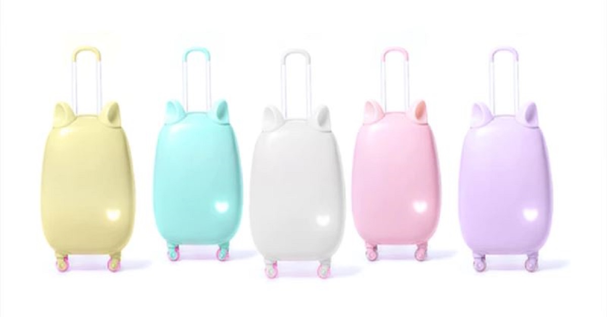 號稱世界上最Q萌的貓耳行李箱！摸摸它還會開心動耳朵 貓、耳朵、行李箱、Fravel、馬卡龍