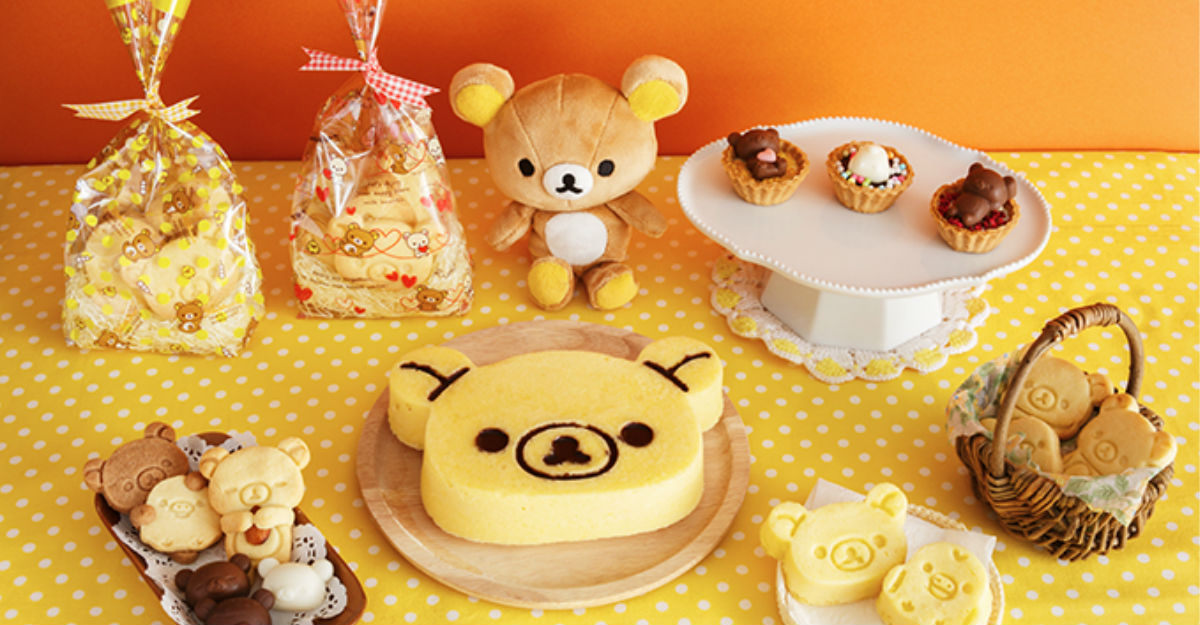 輕輕鬆鬆就變出可愛拉拉熊！讓手殘少女晉升料理達人的救星來惹 拉拉熊、懶懶熊、餅乾、模具、烘焙、野餐、點心、派對