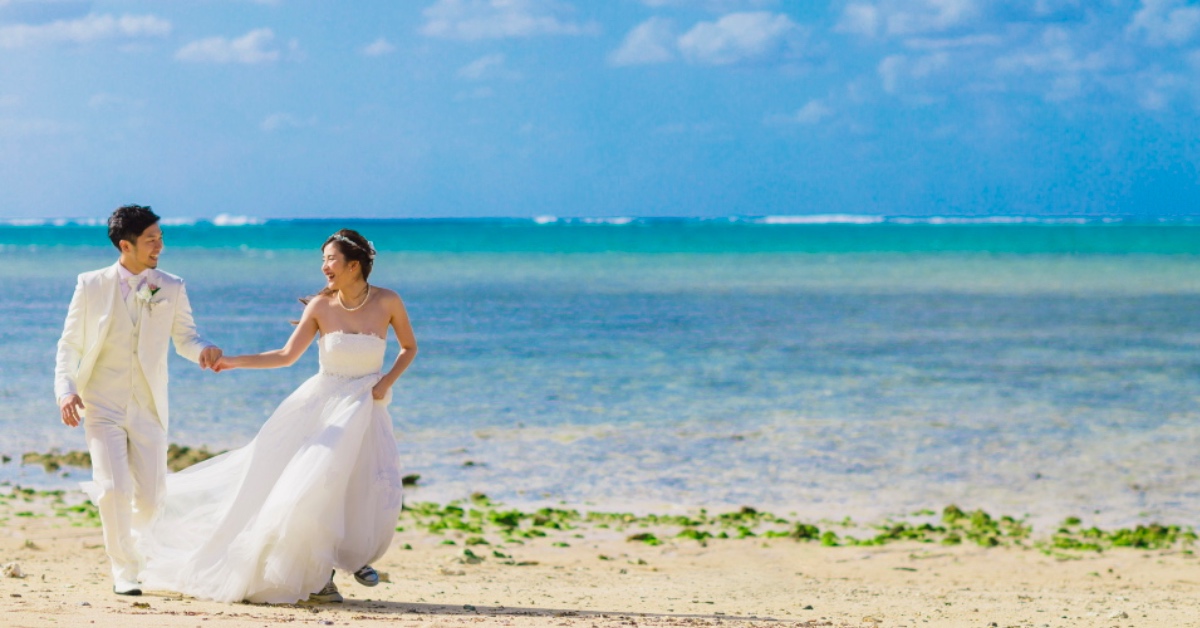 結婚典禮進行中不能拍照？沖繩度假婚禮的10個Q&A 沖繩、沖繩、度假婚禮、海外婚禮、婚禮、結婚、婚紗