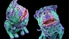 內有惡犬 顏色繽紛的可怕玩具悪い犬 (Warui Inu) 玩具、狗狗、妖怪、詭異、恐怖