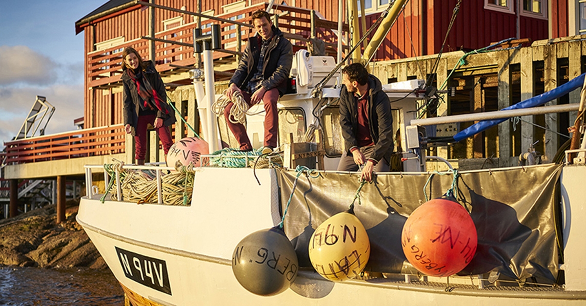 法式的優雅浪漫！AIGLE特色幾何色塊、圖紋詮釋北歐古漁村的現代風格 AIGLE、現代風格、秋冬、北歐