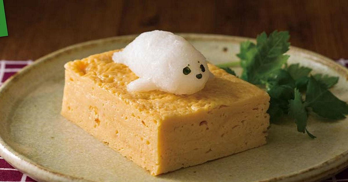 小海豹癱在煎蛋上耍萌！還有花輪草泥馬萌到你捨不得動筷子 日本、食物、藝術、蘿蔔泥、大根、動物造型、模具、kimimaro0802、Kimi Makoto