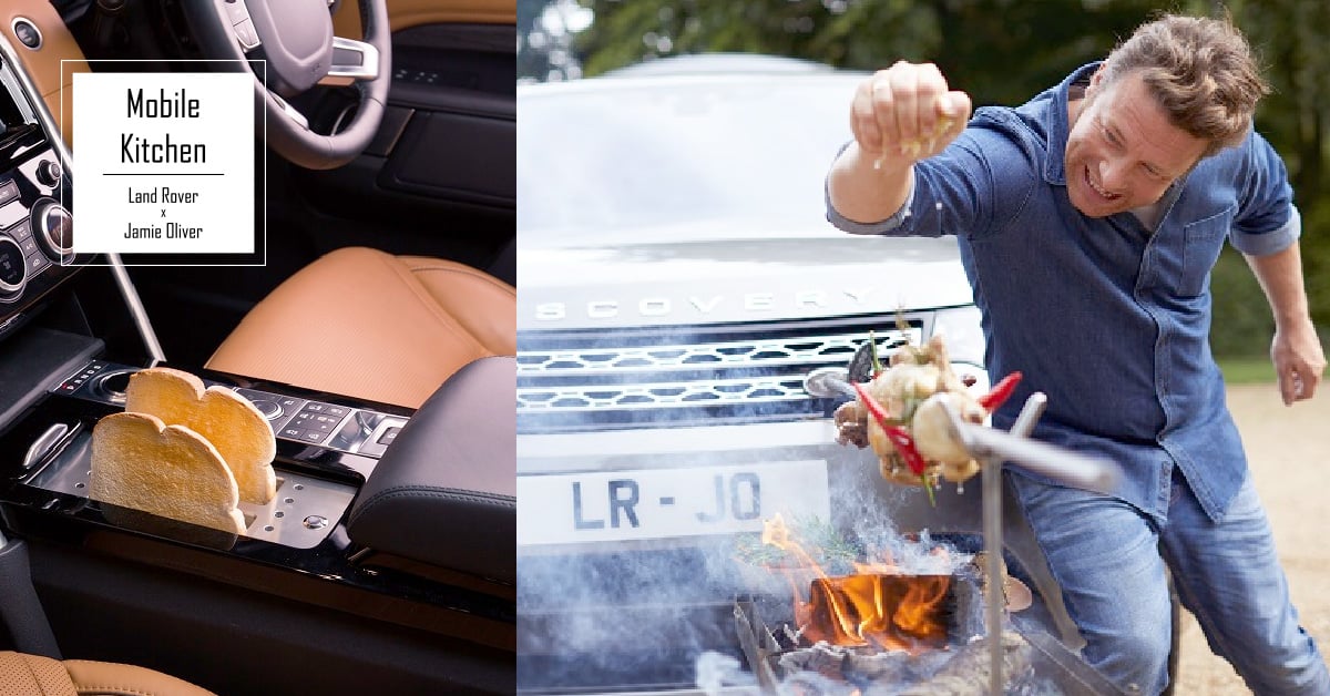 地表最狂餐車來啦！傑米奧利佛開著米其林餐廳趴趴走 Land Rover、傑米．奧利佛、Discovery、休旅車、Jamie Oliver、餐車
