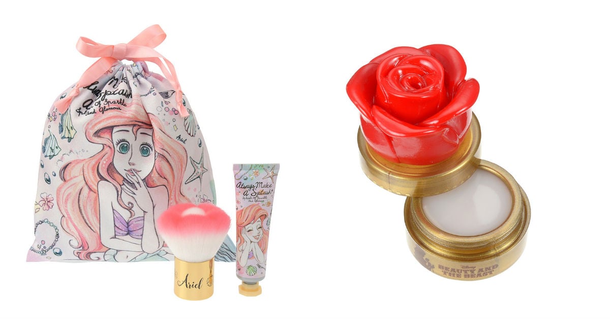 《美女與野獸》又來燒大家！日本迪士尼公主化妝品美翻天 迪士尼、化妝品、美女與野獸、公主、玫瑰、貝兒、小美人魚、愛麗兒、樂佩、唇膏、眼影、護手霜、