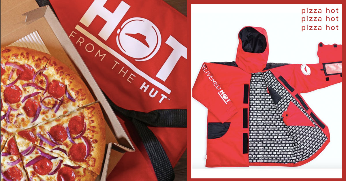 不想再吃冷Pizza就靠它！美國必勝客推出Pizza控專屬保暖大衣 美國、必勝客、大衣、Pizza Hut、Pizza Parka