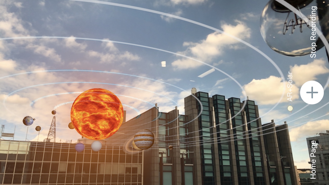 我把太陽系裝在手機裡了！《Ar+Solar》輕鬆拉近你與宇宙的距離 AR、行星、宇宙、觀星、App、AR+Solar