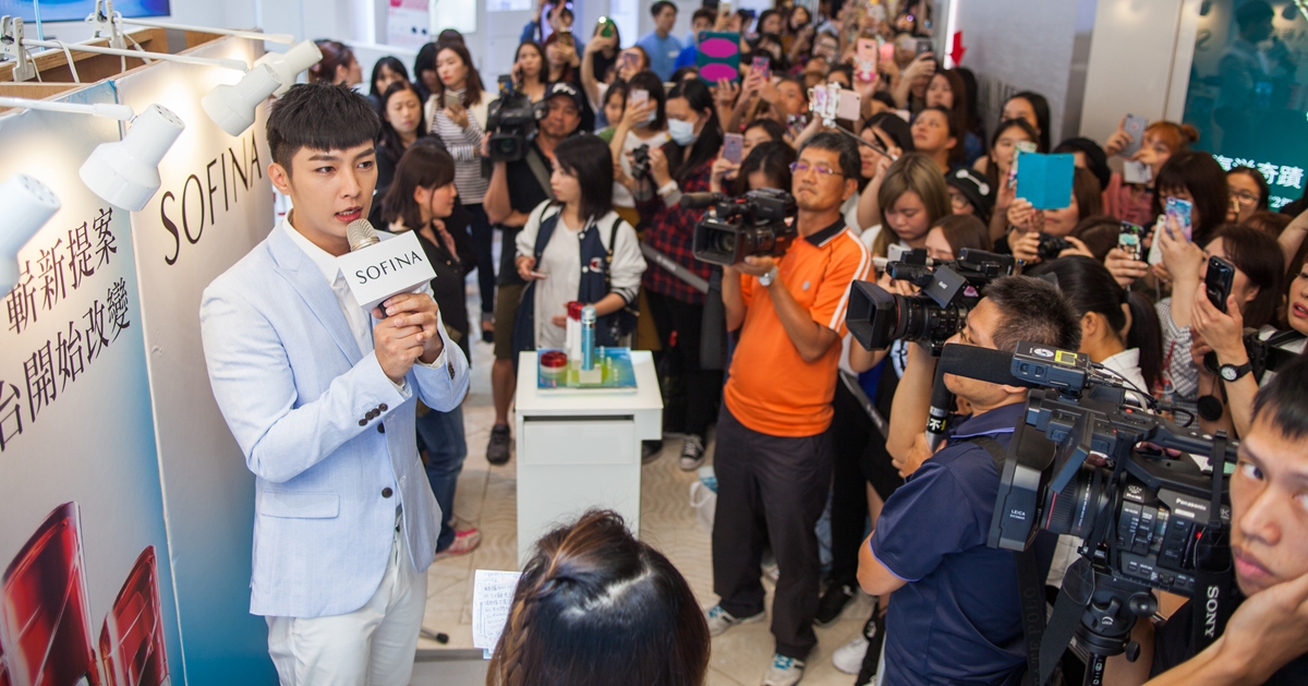 女性的夢幻逸品！SOFINA統一時代高雄店歡慶開幕 SOFINA、高雄、炎亞綸、統一時代、一日店長