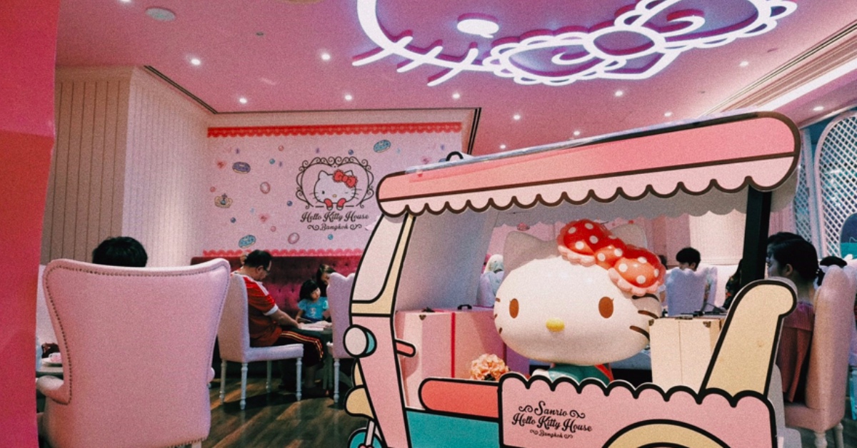 在泰國發現滿滿Kitty！曼谷「Hello Kitty House Bangkok」直擊 Hello Kitty、泰國、曼谷