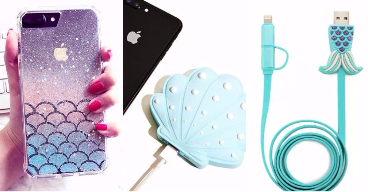 這就是我來自大海的證明！人魚控必收的手機週邊特蒐 美人魚、小美人魚、大海、人魚控、貝殼、珍珠、手機殼、耳機、行動電源、手機週邊