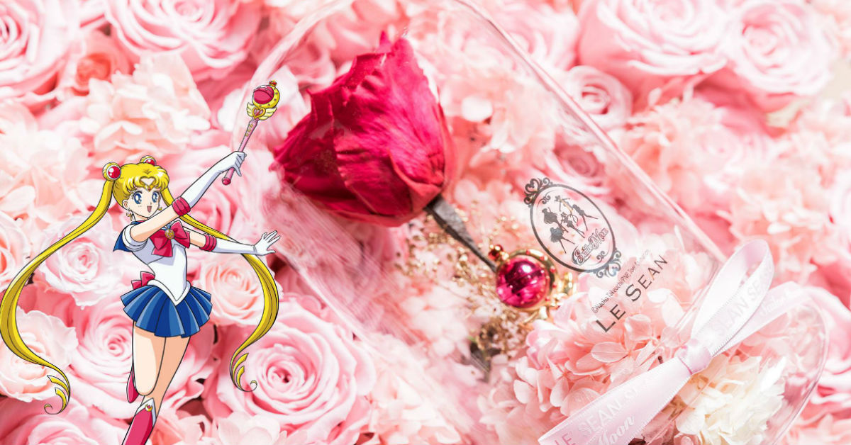 美戰史上最浪漫的跨界合作！美少女戰士永生花絕美登場 美戰、美少女戰士、永生花、Le’Sean、Sailor Moon、五戰士、水星、火星、木星、金星、水手月亮、藝術