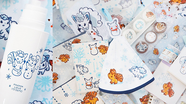 冬日聖誕就要入手這系列！「六尾×冰六尾」夢幻第二彈新品美出新高 寶可夢、六尾、冰六尾、itsdemo、聖誕、冰雪、夢幻、冬天、新品、可愛