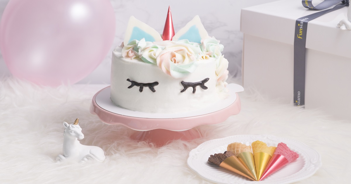 時尚微懶系女孩必去烘焙教室！「只要人來就好」也能做出夢幻甜點 獨角獸、蛋糕、訂製、客製、甜點、打卡、拍照、DIY、烘焙教室、Funsiamo