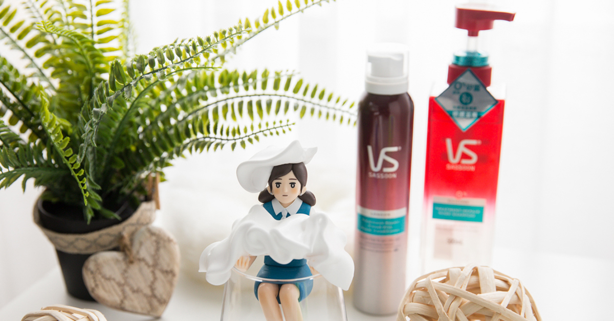 既綿密又療癒的泡泡氣墊護髮初登場，就讓女孩少女心大爆發！ 泡泡、療癒、少女心、頭髮、沙宣