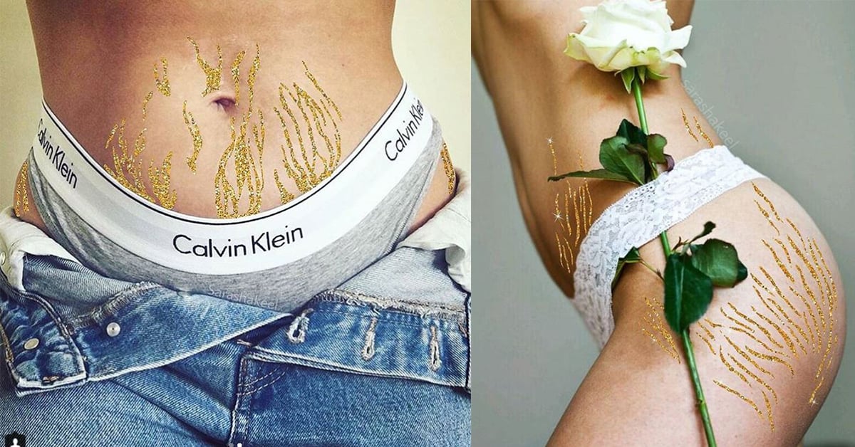 別讓妊娠紋偷走你的美！逆轉變身花紋照引領IG美力浪潮 妊娠紋、IG、美力、日本、金繕、巴基斯坦、Sharah Shakeel、藝術