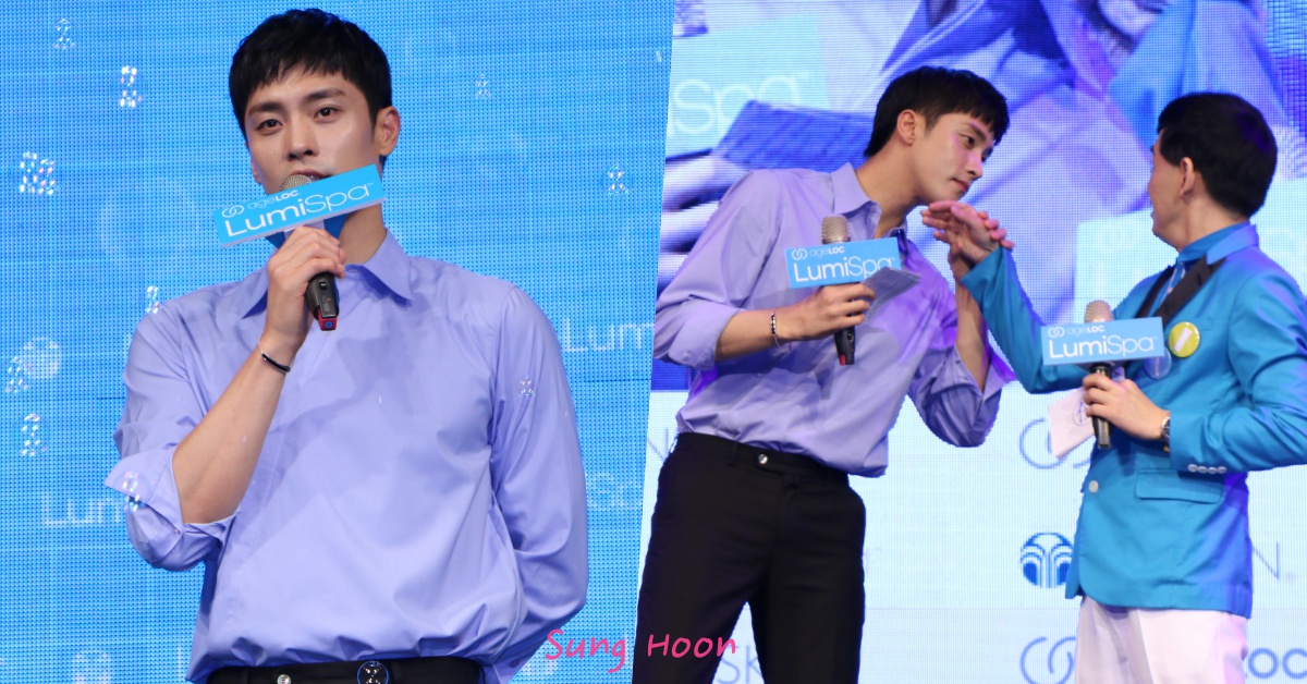 親民「本部長」成勛二度來台男女通殺！霸氣抓起黃子佼的手摸自己臉 成勛、本部長、黃子佼、韓星、焦急的羅曼史、韓國、美妝