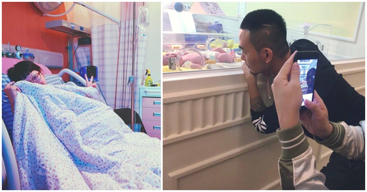 滅火器主唱楊大正絕對會變女兒傻瓜！老婆山東剖腹生產母女均安 滅火器主唱、楊大正、山東、女兒、養樂多、誕生、新手爸媽