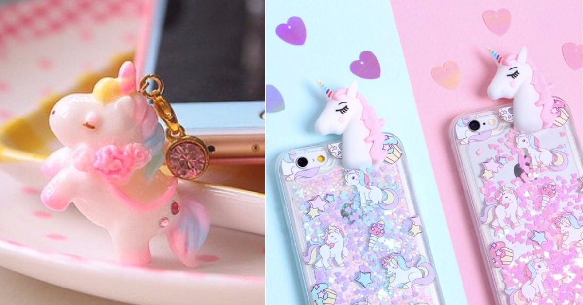 這個冬天就與獨角獸共譜一段奇幻戀曲吧！「夢幻獨角獸手機週邊」特輯 獨角獸、夢幻、手機週邊、手機殼、耳機、行動電源、音源塞