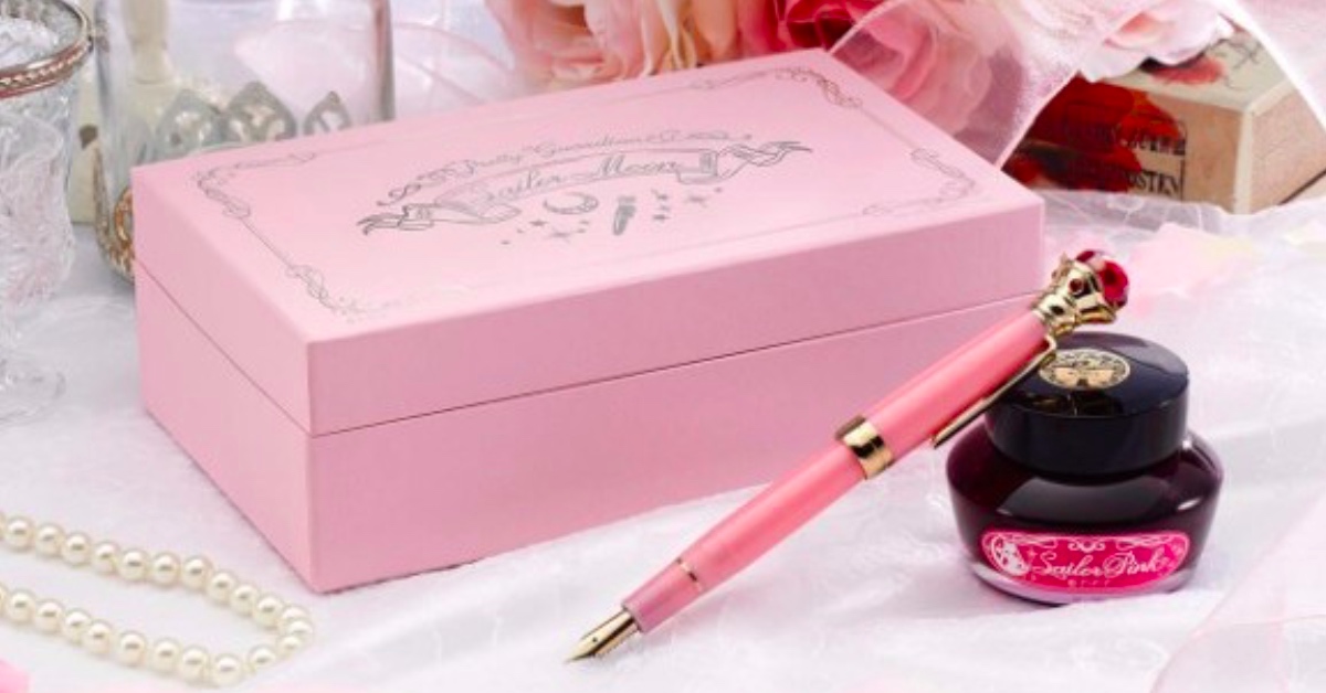 美少女戰士「變身筆」主題鋼筆發售！原創粉色墨水意圖使美戰迷吃土 美少女戰士、