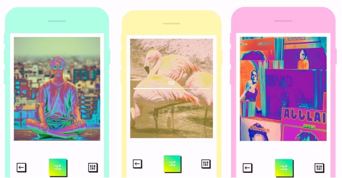 11/29限時免費App特輯：看不清的最迷人～電子迷幻感濾鏡《Ultrapop Infinite》限免中 限免、免費、特價、iPhone、App、Apple store