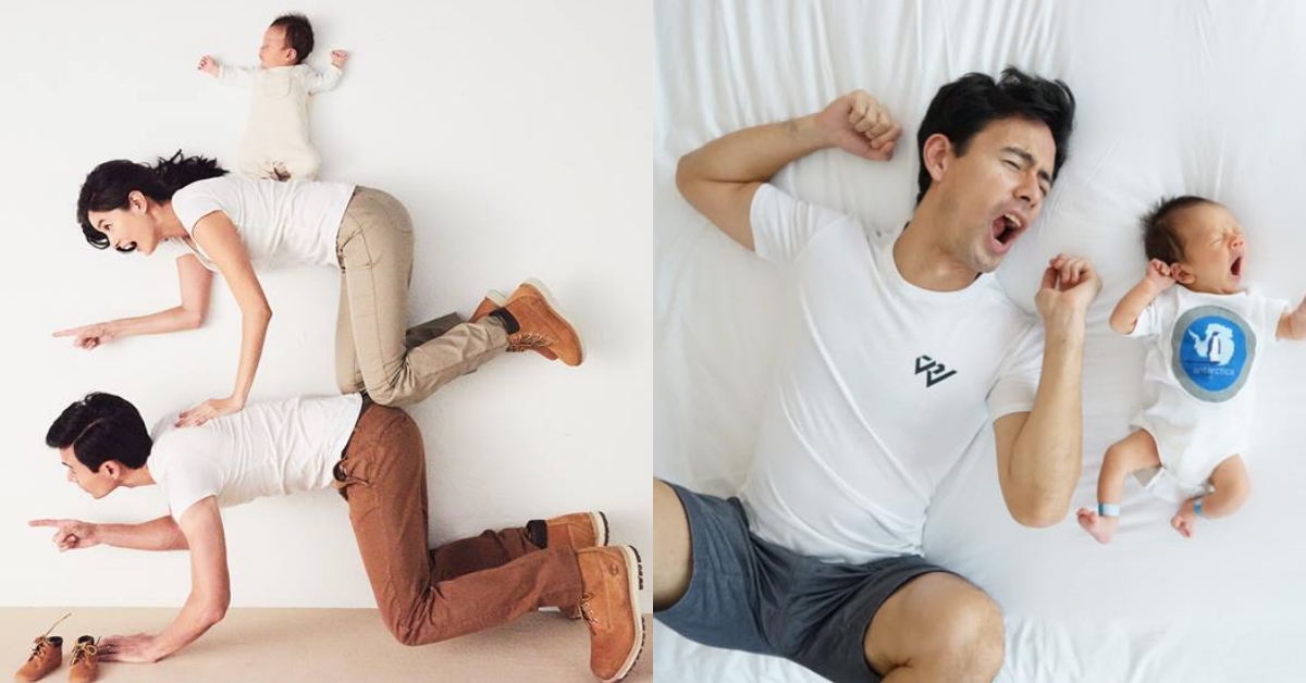 Janet全家福照萌翻眾人！網友熱議：「這到底怎麼拍的啊？」 janet、謝怡芬、結婚、生小孩、老公、全家福、瘋台灣、george