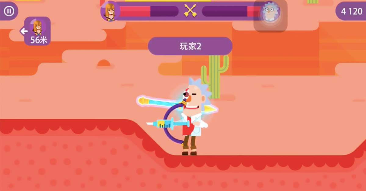 用煙火把他的腦袋炸開吧！輸了就會骨肉四濺的射箭遊戲《BowMasters》 獵奇、手遊、射箭、血腥、有趣