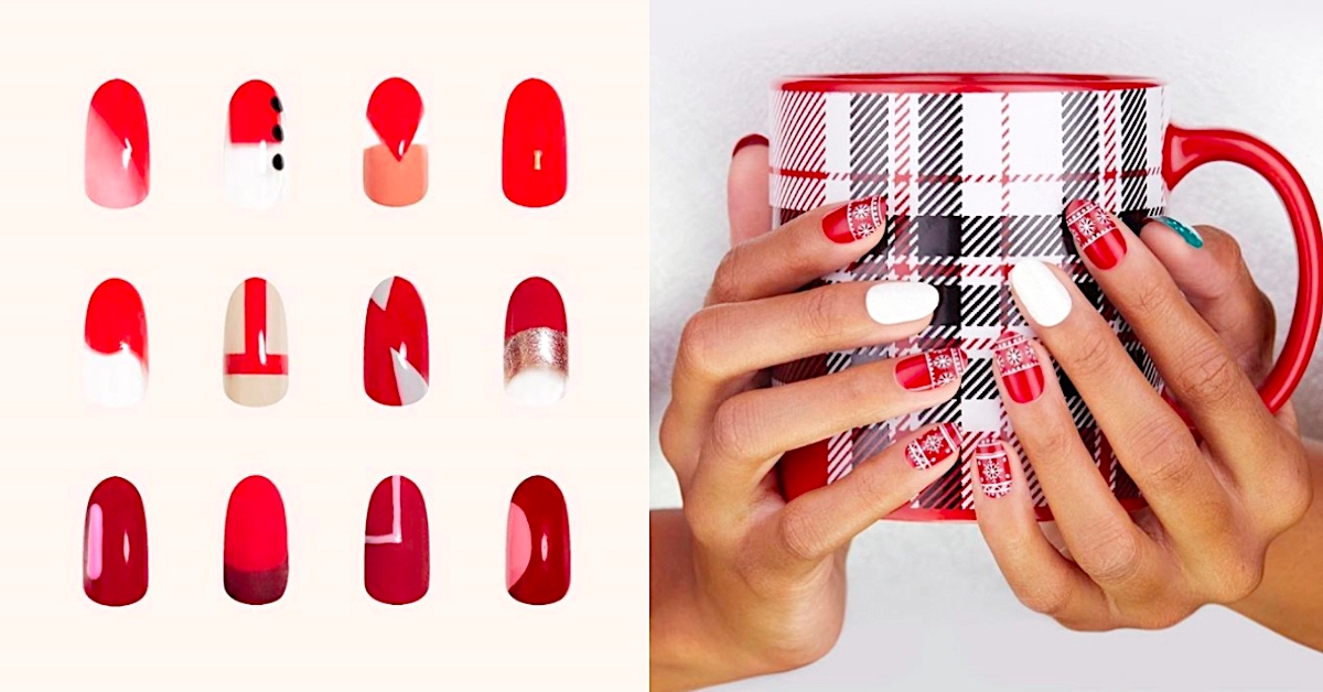 讓你的指甲也增添一些聖誕氣息！參加聖誕派對的「必勝指彩」推薦 指甲、指彩、指甲彩繪、聖誕節、穿搭