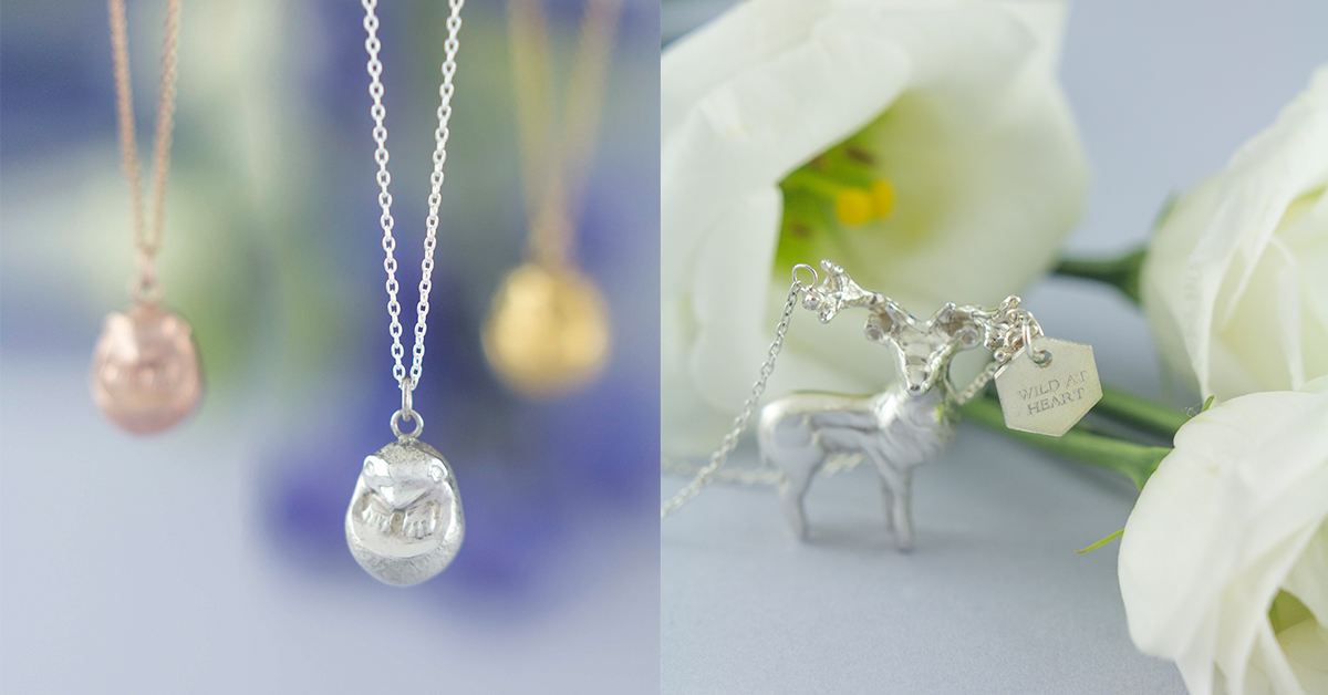 戴起你的童話森林夢！「暖心動物系列」項鍊甜美登場 動物、項鍊、rosalindelunyd、英國、Roz Evans、女生寓所、童話、森林、藝術