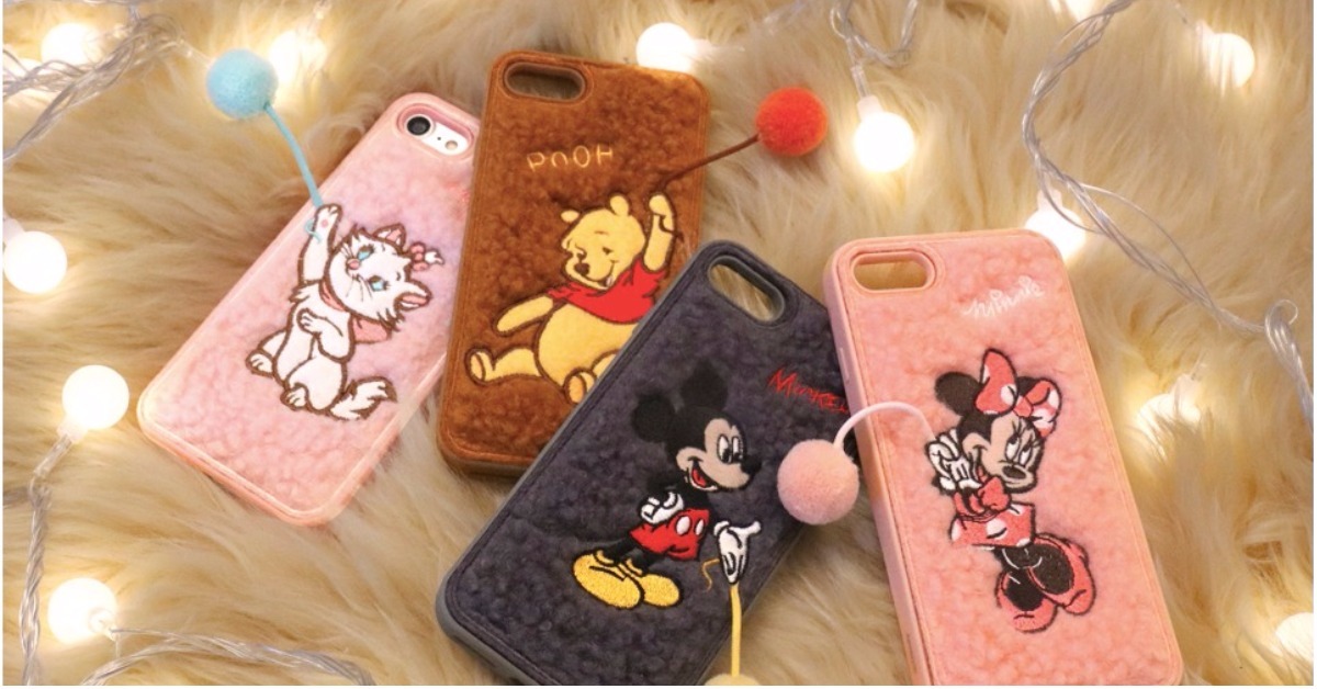 維尼把球甩給我啦！毛茸茸的「迪士尼甩甩毛球手機殼」耍Q登場 迪士尼、手機殼、手機週邊、米妮、米奇、小熊維尼、瑪莉貓、毛茸茸、毛球、萌