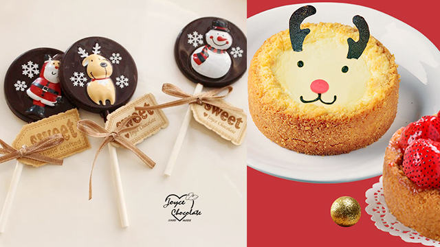 逼人吞口水の聖誕大賞～今冬應景生火甜品5選 剁手指小姐、吃貨放送、聖誕、甜點、蛋糕、聖誕老公公、麋鹿、巧克力、水果、草莓、應景