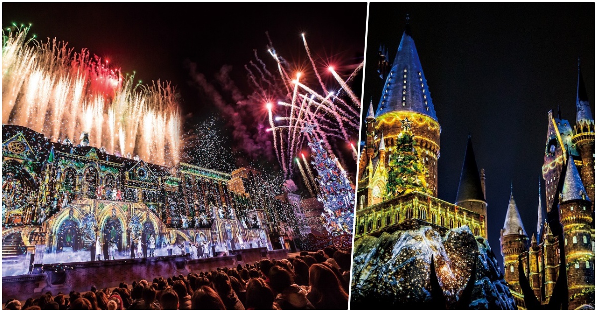 「世界級聖誕表演」到「哈利波特奇幻城堡」一次看！日本環球影城冬日必看夜間秀直擊 愛玩妞、妞直擊、日本、日本環球影城、大阪