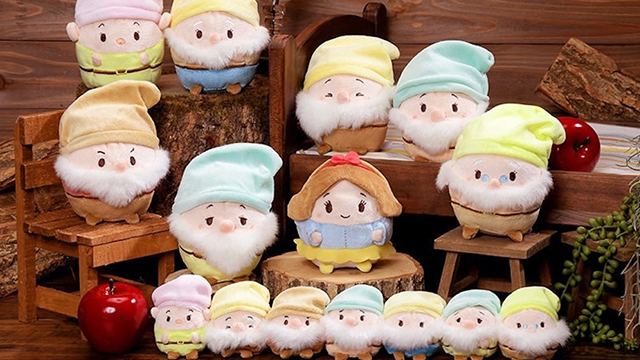 迪士尼ufufy萌萌威力無盡頭！《白雪公主》圓滾滾系列逼人七隻小矮人全包 迪士尼、ufufy、白雪公主、可愛、小矮人、圓滾滾、雲朵、萌、開賣