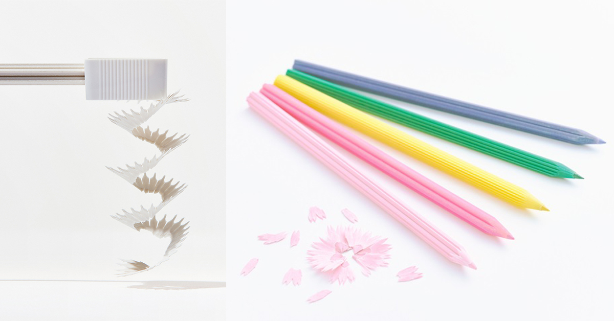 美到連削出來的紙屑也不放過！夢幻文具「雪花鉛筆」刨出超美形花瓣 女生寓所、文具、鉛筆、雪花、花形、花瓣、削鉛筆、日本、設計、文具控