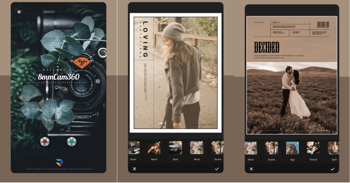 12/25限時免費App特輯：復古懷舊、唯美漏光濾鏡一次給你！《8mm Cam 360》限免中 限免、免費、特價、iPhone、App、Apple store