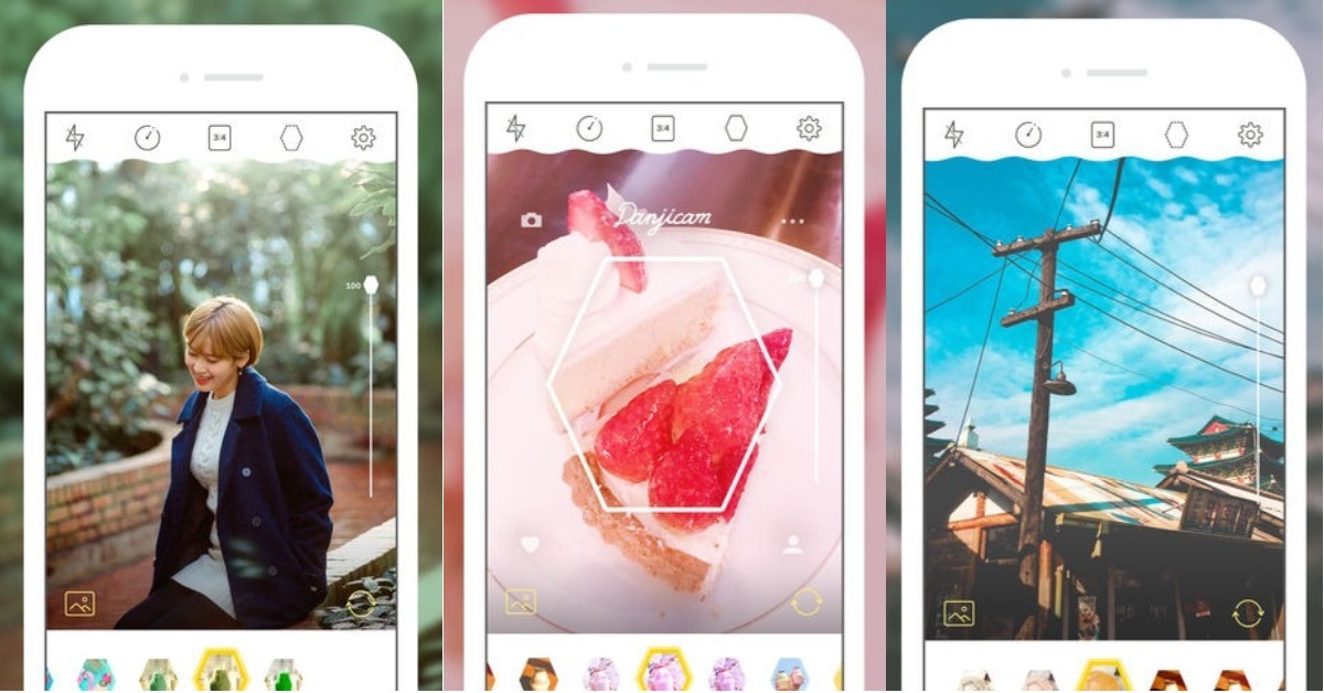 這款「香蕉牛奶」不用花錢！復古、夢幻全都in的濾鏡App《단지캠》讓你一秒變韓妞 韓國、香蕉牛奶、濾鏡、App、復古、文青、夢幻、단지캠、韓妞