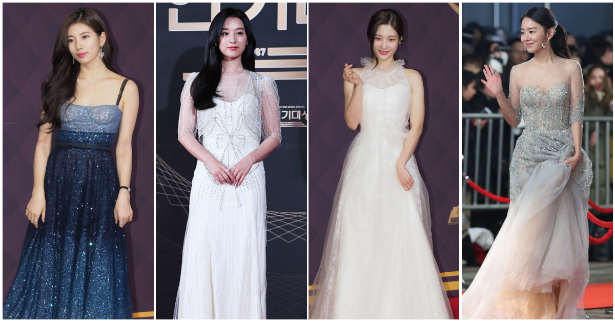韓國演技大賞紅毯時尚特輯，你心中的最仙年末女神是？ 韓星、紅毯時尚、年末大賞、禮服造型、演技大賞
