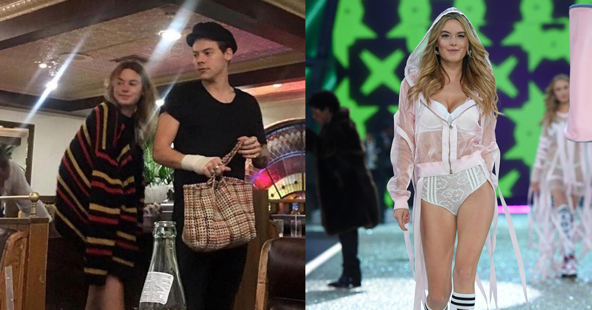 我們的哈利死會了！？一世代團員帶法國辣模女友見父母啦！ 維多利亞的秘密、模特兒、辣模、哈利、一世代