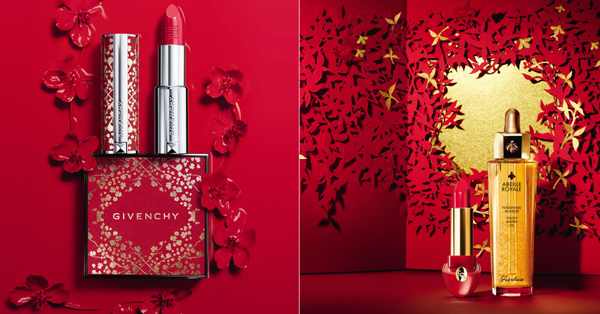 最火紅的農曆年節慶限定！8款紅吱吱美妝讓狗年汪汪好運一直來 農曆年、春節、狗年、限定、限量、開運、喜氣、紅色、亞洲限定版、SK-II、ESTEE LAUDER雅詩蘭黛、CLARINS克蘭詩、GUERLAIN嬌蘭、GIVENCHY紀梵希、NARS、ETUDE HOUSE