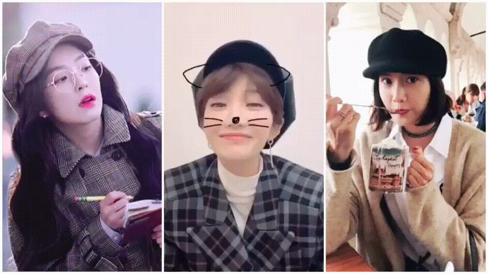 大勢配件出爐！「報童帽」讓高準熹、潤娥、Irene女神一秒變萌了 報童帽、韓星穿搭、冬天配件、高準熹、潤娥、Irene、吳漣序、復古風