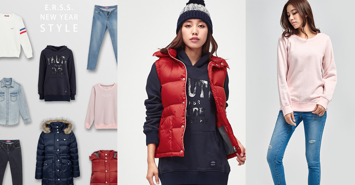 就用這8件！搞定過年假期的一週重複穿搭 過年穿搭、重複、單品、紅色、丹寧、羽絨、外套、流行、erss