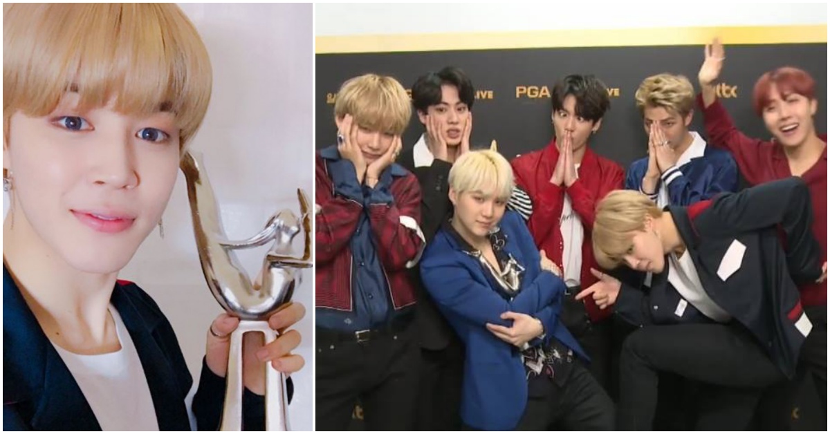 防彈終結EXO5連霸！宣布瞬間隊長RM嚇飛椅子 防彈少年團、BTS、金唱片、唱片大賞、EXO、韓星