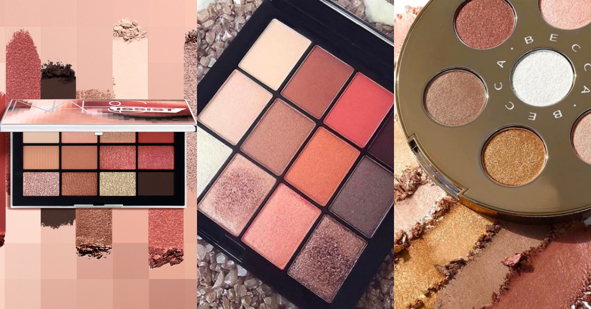  完全沒有地雷色！NARS、BECCA、NYX「多色眼影盤」超美又實用 nars、becca、nyx、多色眼影、大地色眼影