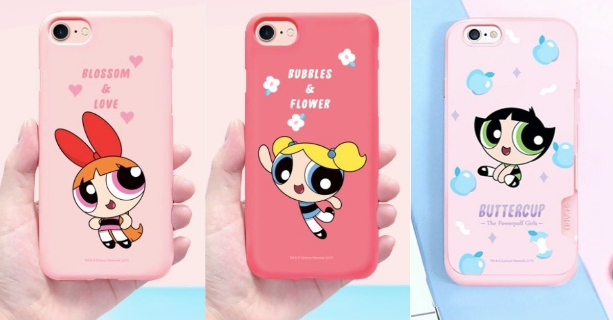 手機的平安感謝小女警們的努力！大眼萌妹「飛天小女警手機殼」特輯 手機殼、飛天小女警、韓國、10X10、花花、泡泡、毛毛、可愛、粉嫩