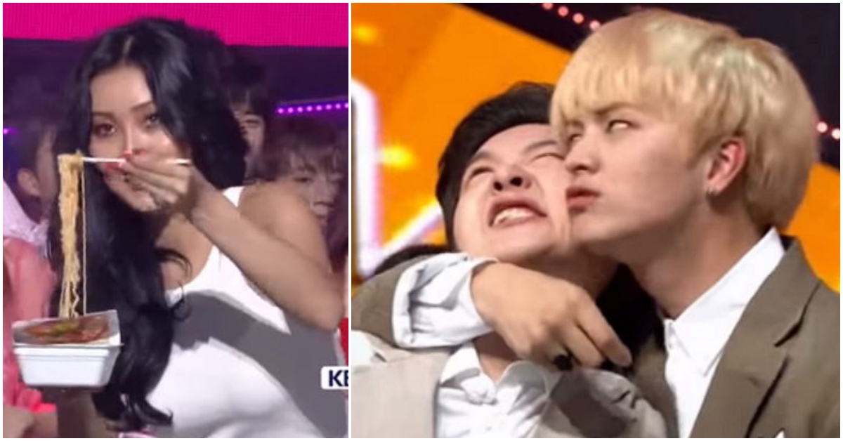 台上吃泡麵、磨臉到翻白眼...韓偶像履行「一位公約」反轉萌前5名 一位公約、韓星、防彈少年團、Mamamoo、EXID、BTOB、