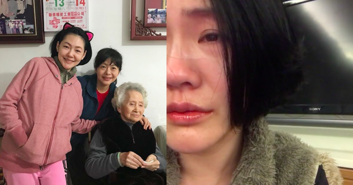 最愛的人卻忘記自己！小S自拍影片爆哭「奶奶不記得我們了」 小S、老奶奶、奶奶、家人、愛、親情、爆哭、失智症、難過、三代同堂
