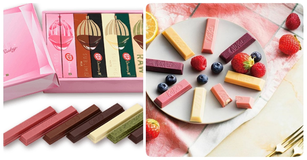 情人節送這款保證加溫！世界第4種巧克力「紅寶石」KitKat也著迷 情人節、巧克力、禮物、日本、KitKat、瑞士、Barry Callebau、Ruby 