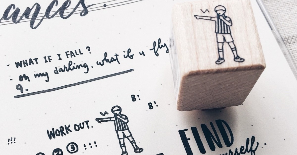 【書房小老師】茄子先生私藏開箱｜直物生活文具：本日印章 茄子先生、茄子開箱、直物生活、本日印章、印章、手帳、小人物、小宇宙、月記事、文具控