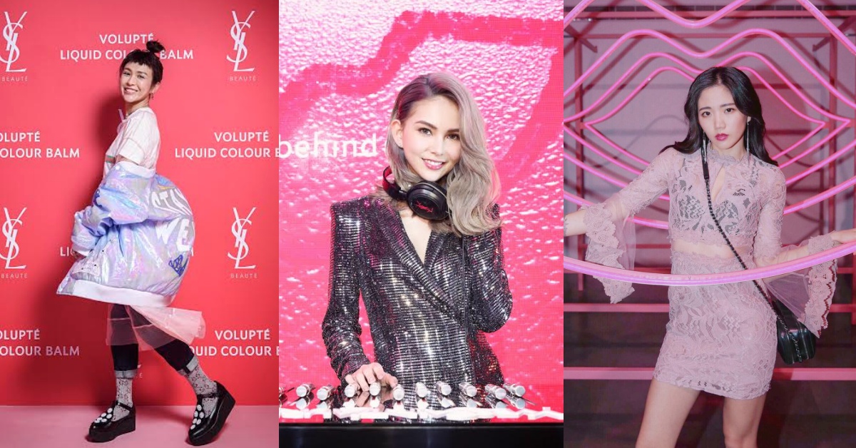 YSL派對是一場穿搭戰爭！女星昆凌、魏如昀、陳艾琳、眾網美拼辣比美 party、YSL唇情密碼派對、昆凌、派對穿搭